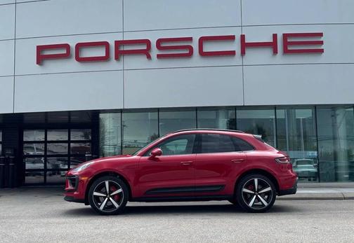 Carmine Red 2024 Porsche Macan