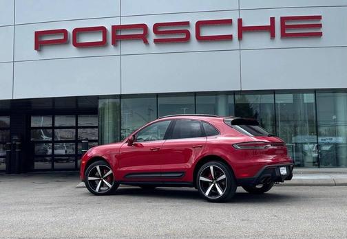 Carmine Red 2024 Porsche Macan
