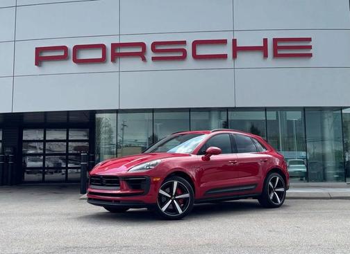 Carmine Red 2024 Porsche Macan