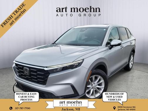 Lunar Silver Metallic 2024 Honda CR-V EX
