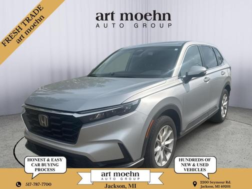 Lunar Silver Metallic 2024 Honda CR-V EX