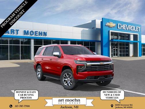 Radiant Red 2025 Chevrolet Tahoe Premier