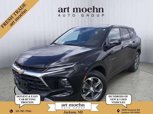 Black 2025 Chevrolet Blazer LT