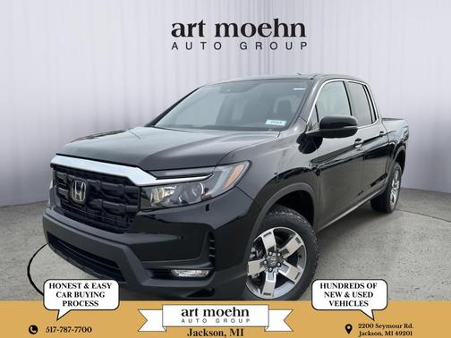 Crystal Black Pearl 2026 Honda Ridgeline RTL