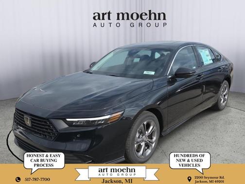 Crystal Black Pearl 2025 Honda Accord Hybrid EX-L