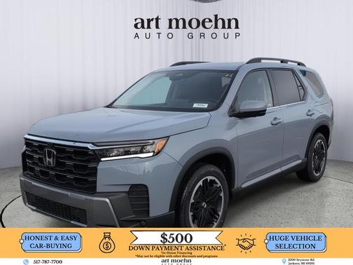 Sonic Gray Pearl 2026 Honda Pilot Touring