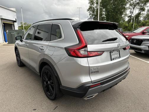Lunar Silver Metallic 2023 Honda CR-V Hybrid Sport Touring
