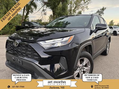 Midnight Black Metallic 2025 Toyota RAV4 XLE