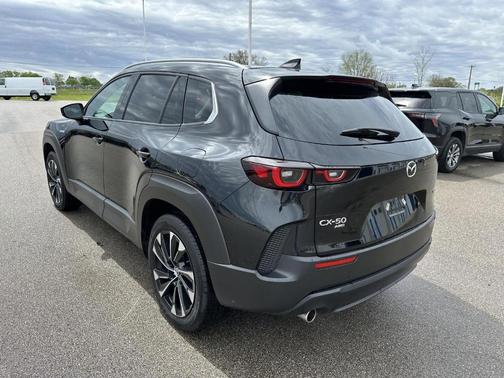 Jet Black Mica 2025 Mazda CX-50 Hybrid Premium Plus Package