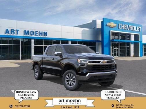 Black 2026 Chevrolet Silverado 1500 LT