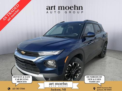 Blue Glow Metallic 2022 Chevrolet Trailblazer LT