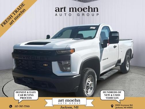 Summit White 2021 Chevrolet Silverado 2500 WT