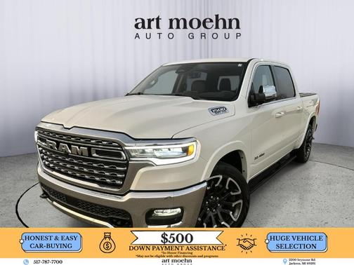 Ivory White 2025 RAM 1500 Limited