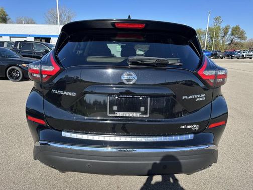 Black 2020 Nissan Murano Platinum