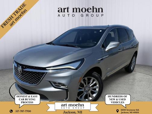 Moonstone Gray Metallic 2023 Buick Enclave Avenir