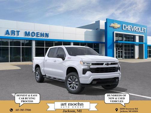 Summit White 2026 Chevrolet Silverado 1500 RST