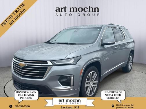 Sterling Gray Metallic 2023 Chevrolet Traverse High Country