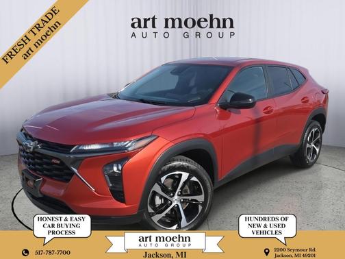 Cayenne Orange Metallic 2024 Chevrolet Trax 1RS