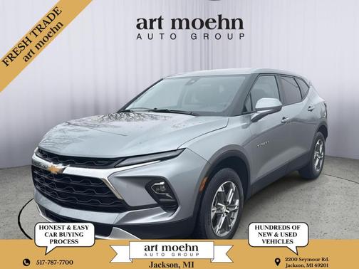 Sterling Gray Metallic 2025 Chevrolet Blazer LT