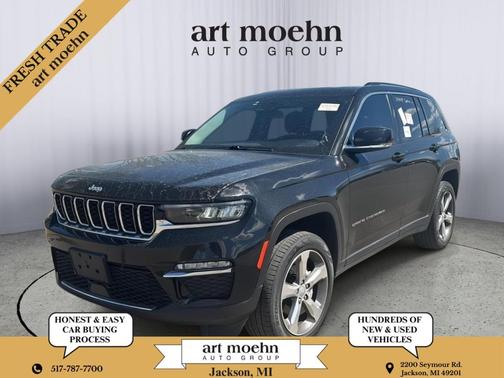 Diamond Black 2022 Jeep Grand Cherokee Limited