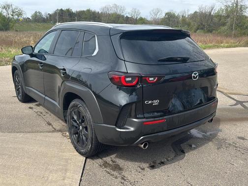 Jet Black Mica 2025 Mazda CX-50 2.5 S Preferred Package