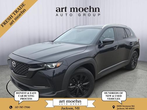 Jet Black Mica 2025 Mazda CX-50 2.5 S Preferred Package