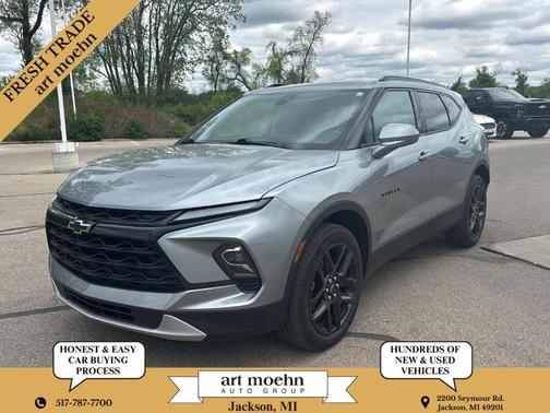 Sterling Gray Metallic 2024 Chevrolet Blazer LT