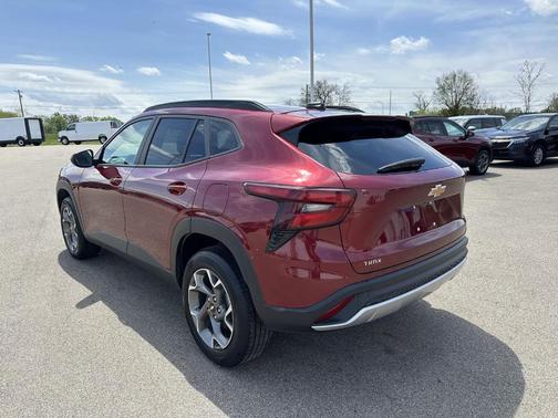 Crimson Metallic 2025 Chevrolet Trax LT