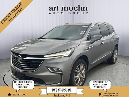 Moonstone Gray Metallic 2023 Buick Enclave Premium