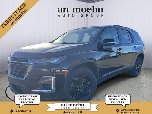 Mosaic Black Metallic 2023 Chevrolet Traverse LS