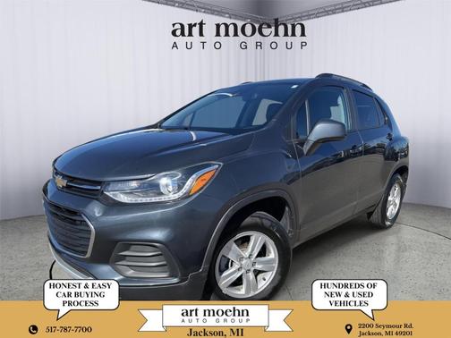 Shadow Gray Metallic 2021 Chevrolet Trax LT
