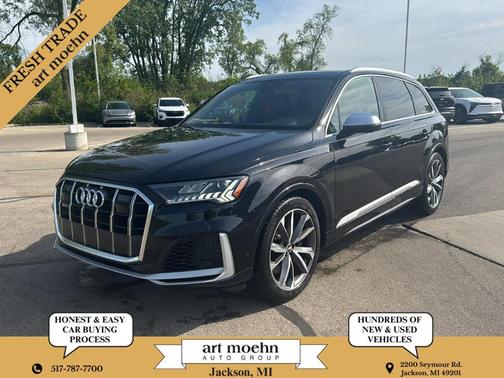 Orca Black Metallic 2021 Audi SQ7 4.0T Premium Plus