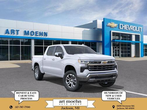 Polar White 2026 Chevrolet Silverado 1500 LTZ