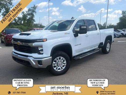 Summit White 2024 Chevrolet Silverado 2500 LT