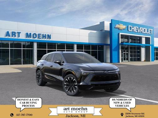 Black 2026 Chevrolet Blazer EV RS