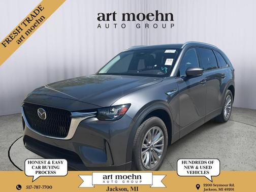 Machine Gray Metallic 2024 Mazda CX-90 PHEV Preferred