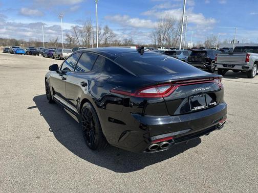 Aurora Black 2021 Kia Stinger GT1