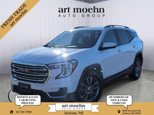 Summit White 2024 GMC Terrain SLT