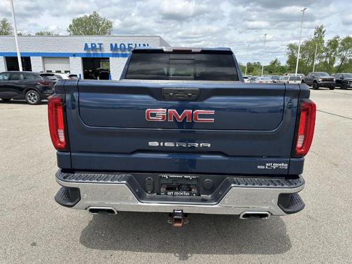 Pacific Blue Metallic 2019 GMC Sierra 1500 SLT