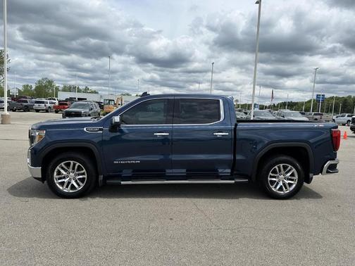 Pacific Blue Metallic 2019 GMC Sierra 1500 SLT
