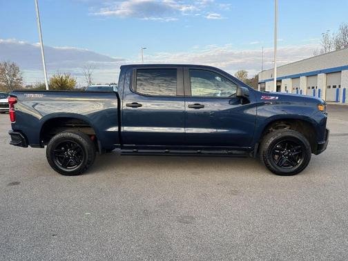 Northsky Blue Metallic 2021 Chevrolet Silverado 1500 Custom Trail Boss