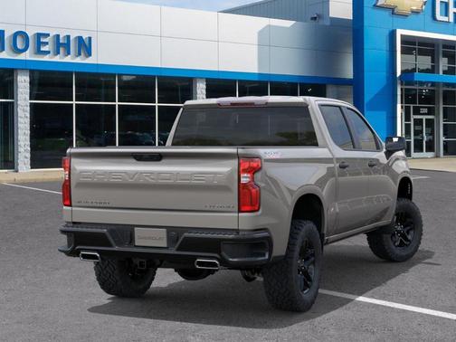 White Sand 2026 Chevrolet Silverado 1500 Custom Trail Boss