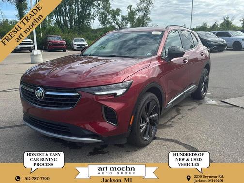 Cinnabar Metallic 2023 Buick Envision Preferred