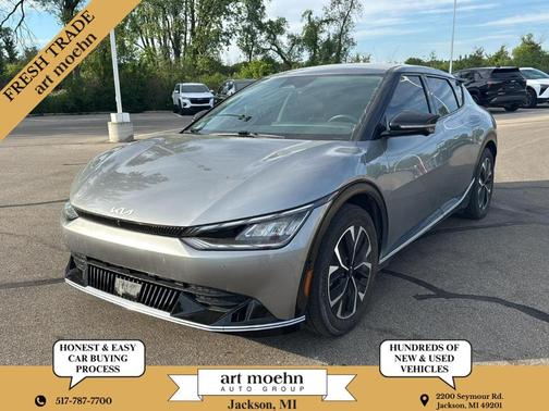 Steel Gray 2023 Kia EV6 Wind