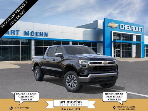 Black 2026 Chevrolet Silverado 1500 LT