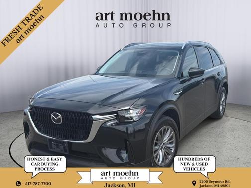 Jet Black Mica 2025 Mazda CX-90 Preferred