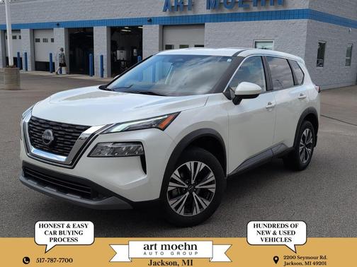 White 2023 Nissan Rogue SV