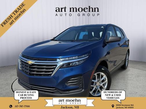 Blue Glow Metallic 2022 Chevrolet Equinox LS