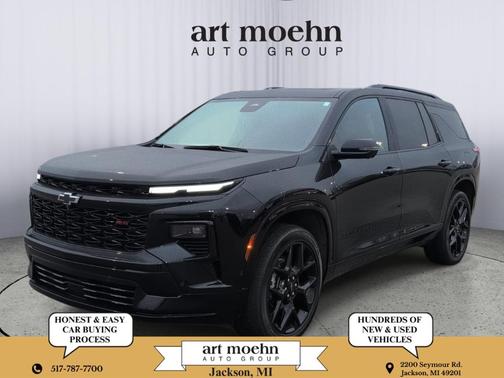 Mosaic Black Metallic 2024 Chevrolet Traverse RS