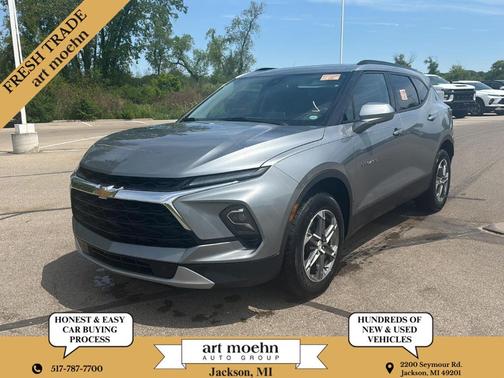 Sterling Gray Metallic 2023 Chevrolet Blazer 2LT
